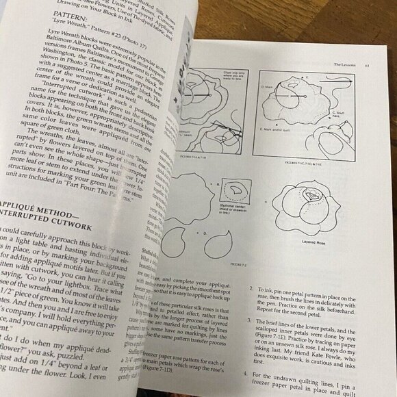 Baltimore Beauties & Beyond Vol 1 Book Classic Quilt Applique Sienkiewicz - Picture 7 of 11